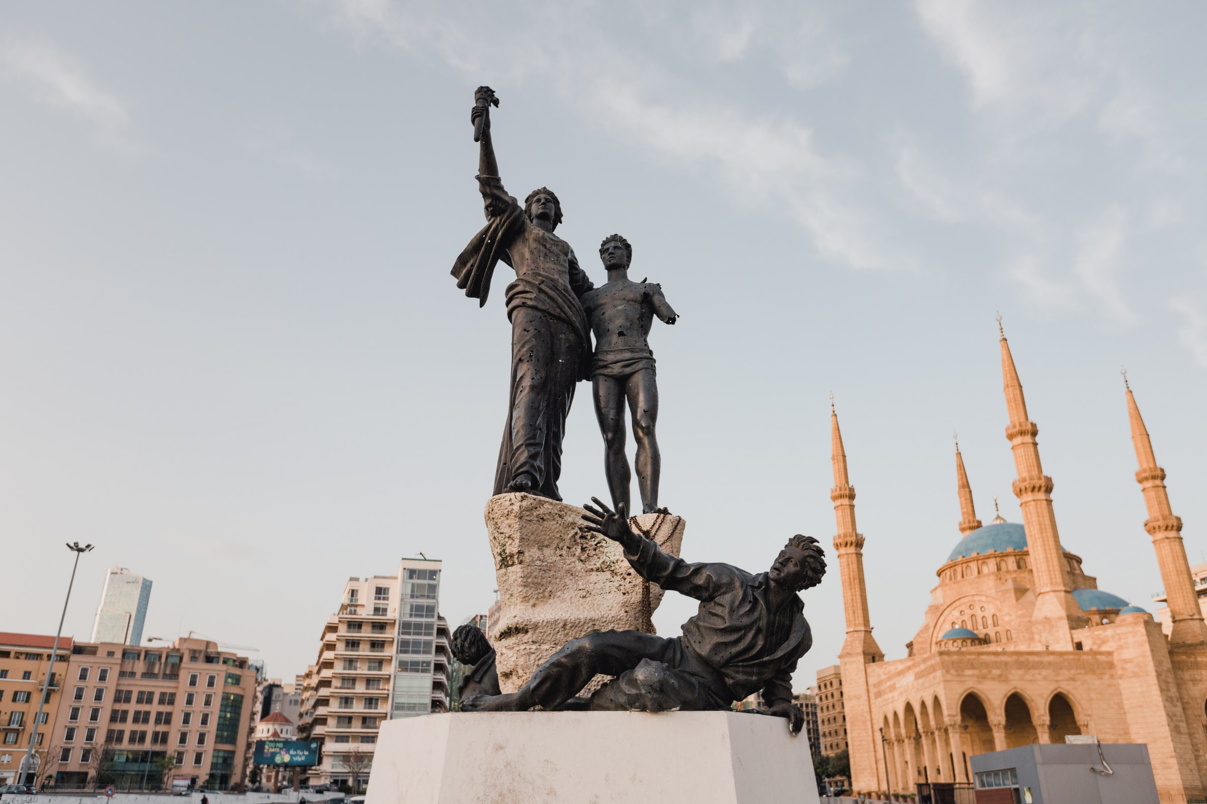 Libano BEIRUT Martir Sq by Marten Bjork Unsplash