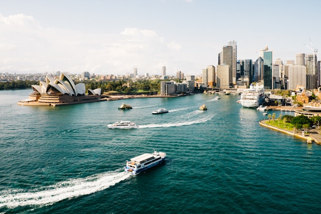 Sydney, ese kiss & ride…